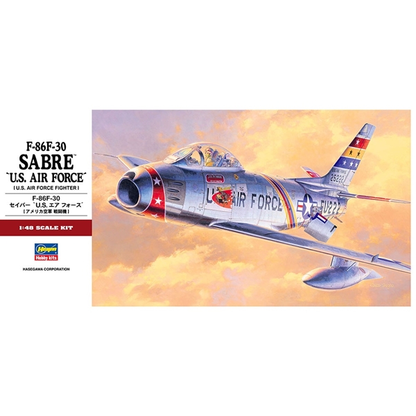 Hasegawa PT13 1/48 F 86F 30 Sabre USAF