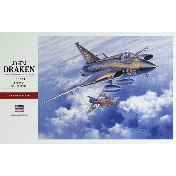Hasegawa PT41 1/48 J35F/J Draken