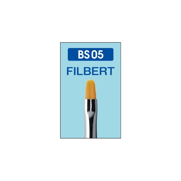 MR Hobby BS05 Mr Filbert Brush For Acrylic